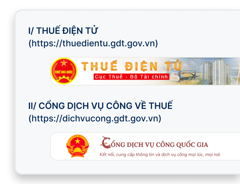 Nộp tờ khai thuế qua cổng Thuế Điện Tử